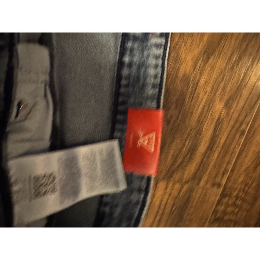 GUESS Jeans Mens 36x30 Mateo Cargo Pants Stretch Medium Wash Denim Blue NWT - Picture 10 of 13